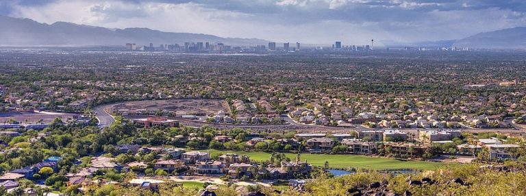 Henderson, Henderson Nevada News, henderson- nevada view of Las Vegas from Henderson